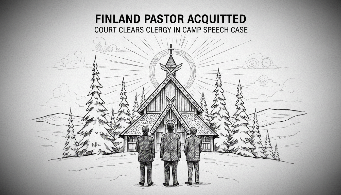 Finland Pastor Acquitted: Court Clears Clergy in Camp Speech Case