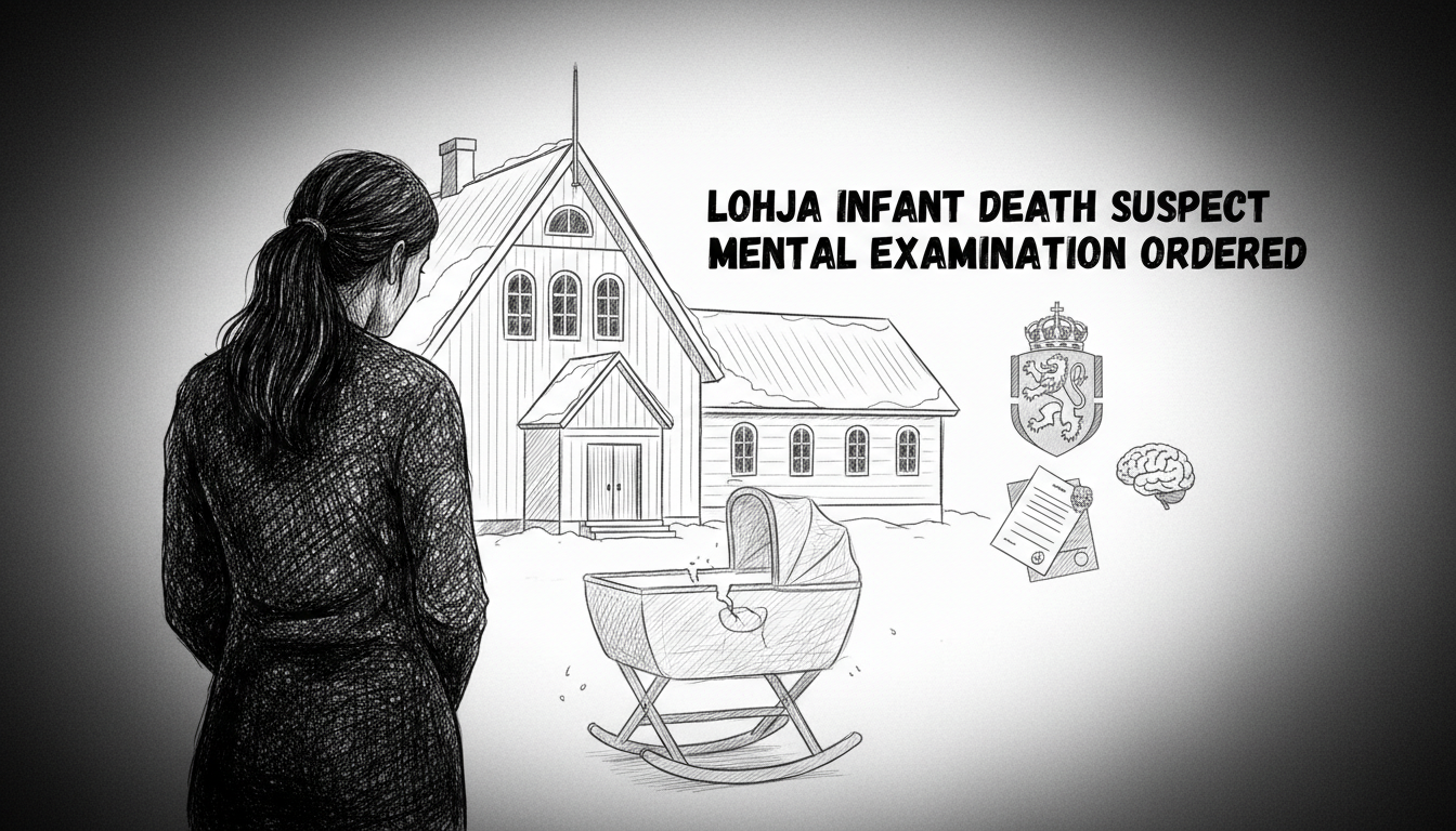 Lohja Infant Death Suspect Ordered to Mental Examination