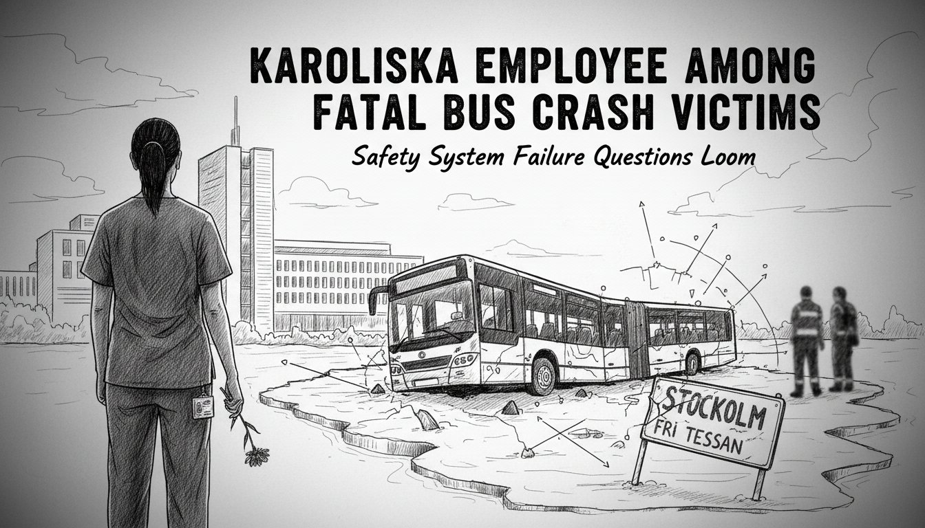 Karolinska Hospital Employee Among Fatal Stockholm Bus Crash Victims