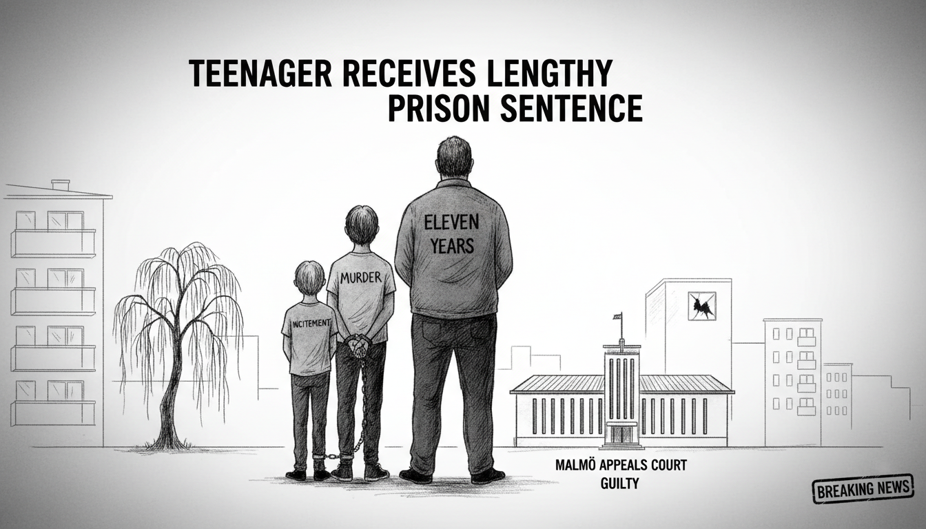 Teenager Receives Lengthy Prison Sentence in Appeal Court Murder Case