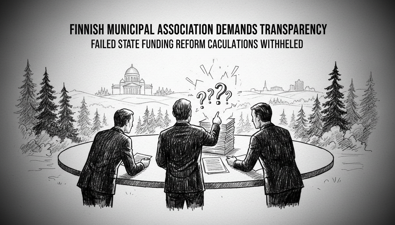 Finnish Municipal Association Demands Transparency on Failed State Funding Reform