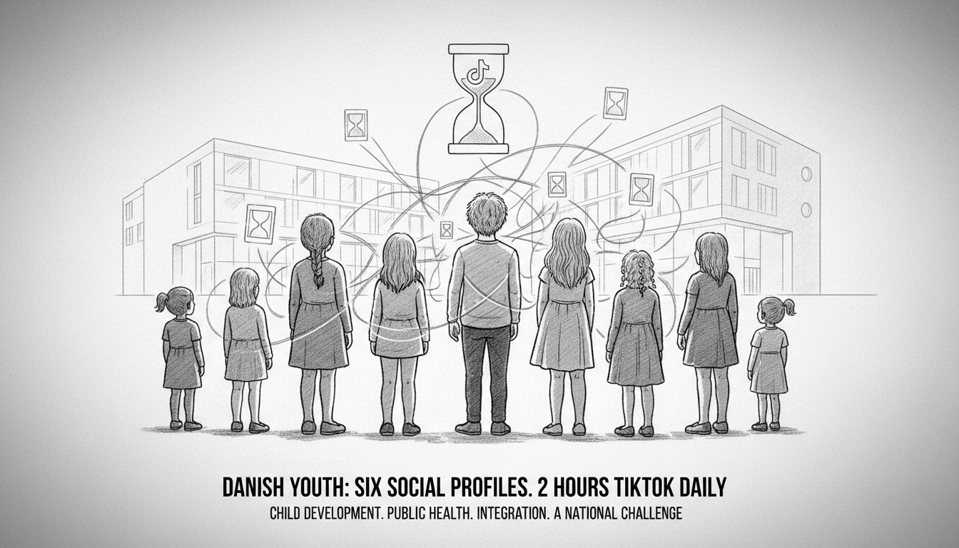 Danish Children and Youth Average Six Social Media Profiles