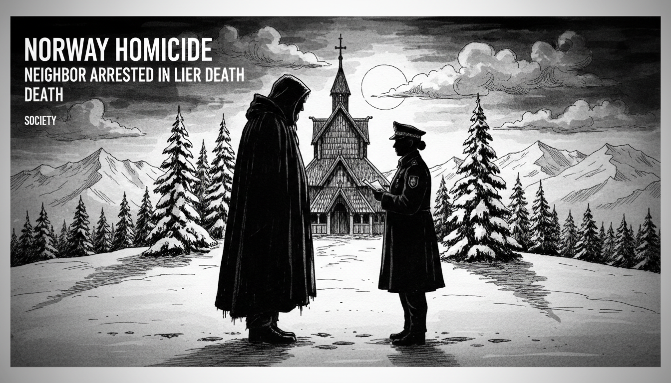 Norway Homicide: Neighbor Arrested in Lier Death