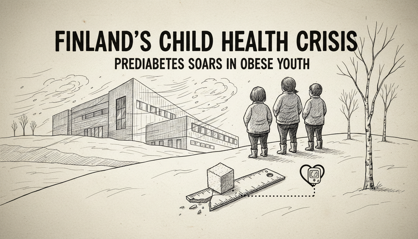 Finland's Child Health Crisis: Prediabetes Soars in Obese Youth