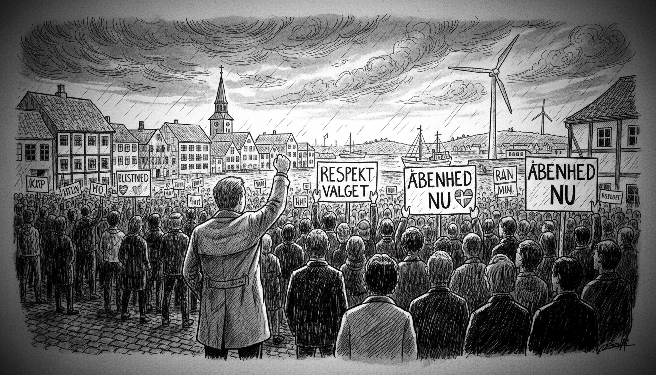 Ousted Mayor Joins Protest Against Political Shift in Danish Municipality