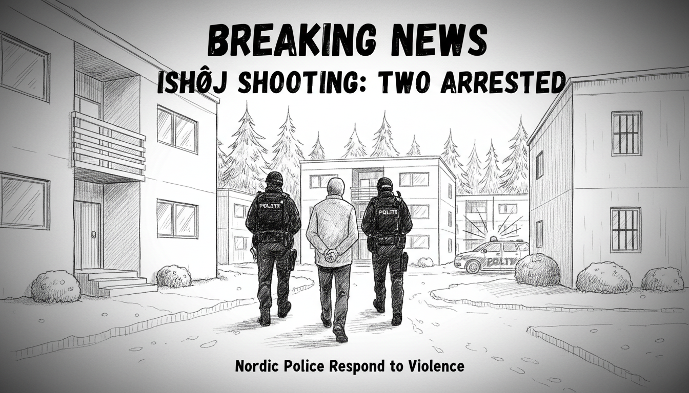 Two Arrested Following Reported Shooting in Ishøj