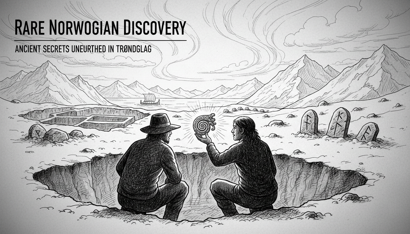 Archaeologist Makes Rare Discovery in Norwegian Soil