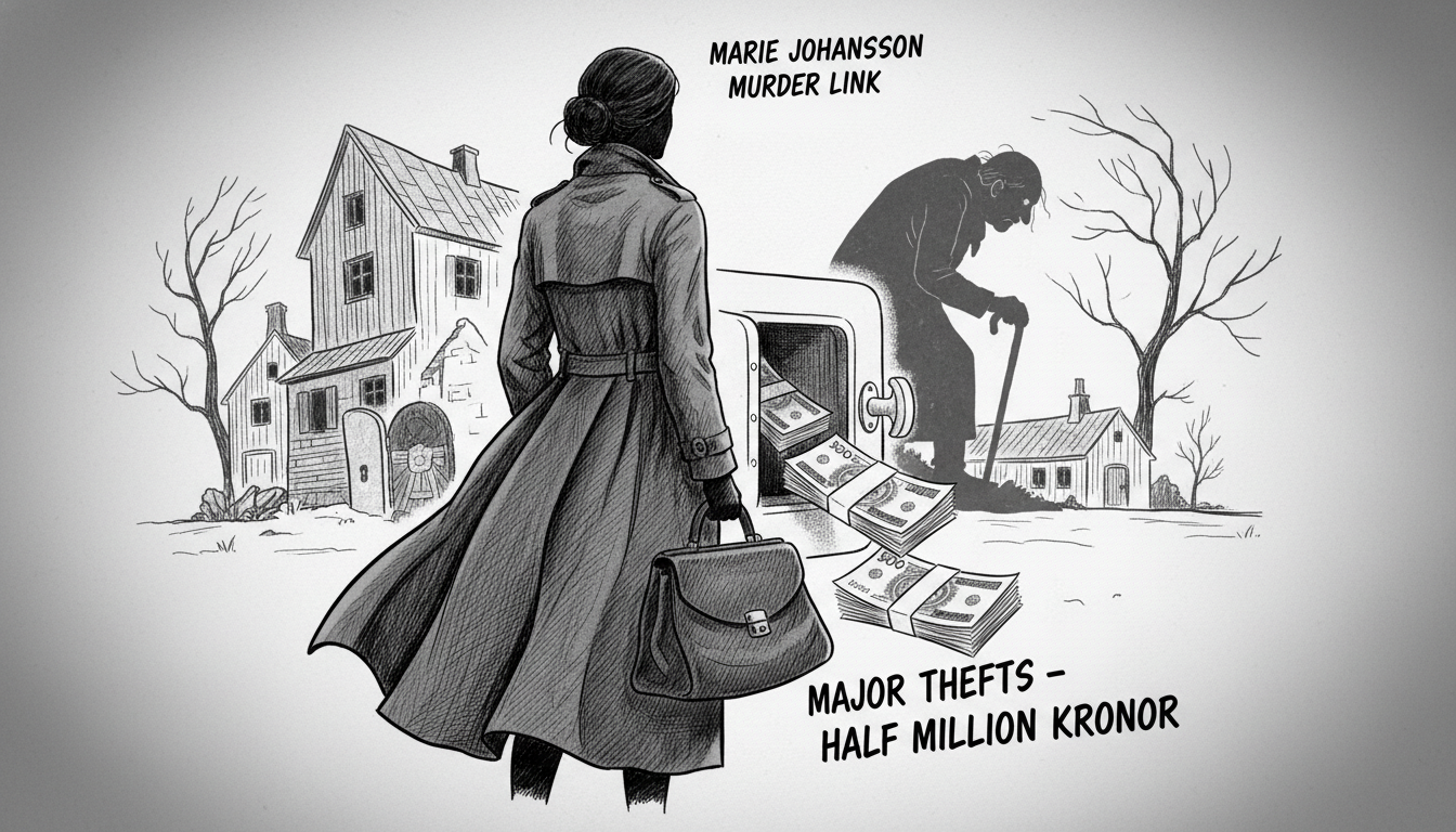 Woman Previously Linked to Marie Johansson Murder Now Charged with Major Thefts