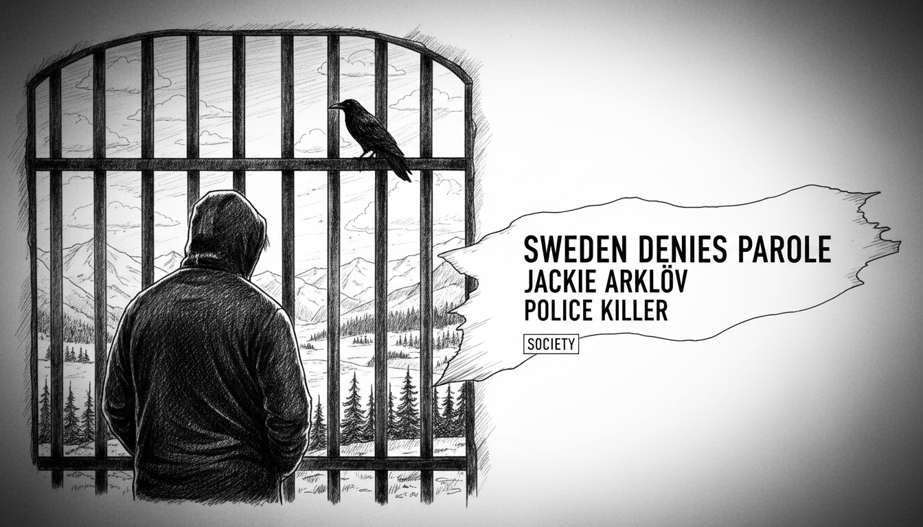 Sweden Denies Parole for Police Killer Jackie Arklöv