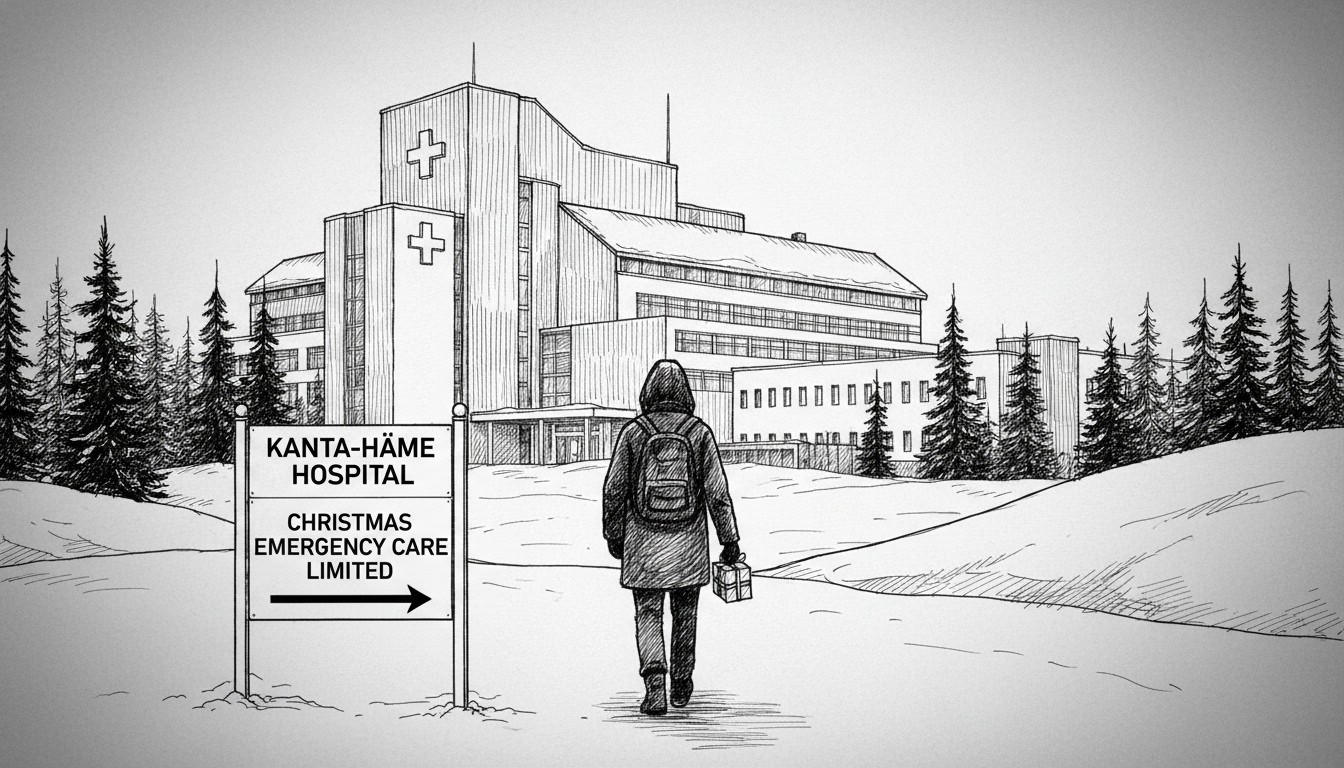 Finland's Kanta-Häme Hospital Limits Christmas Emergency Care