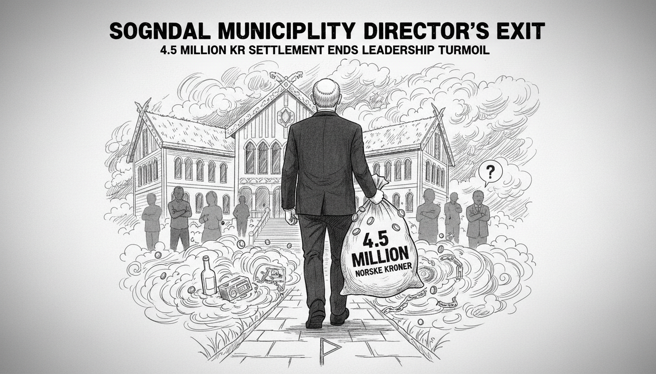 Norwegian Municipality Director Receives 4.5 Million Kroner Severance Package