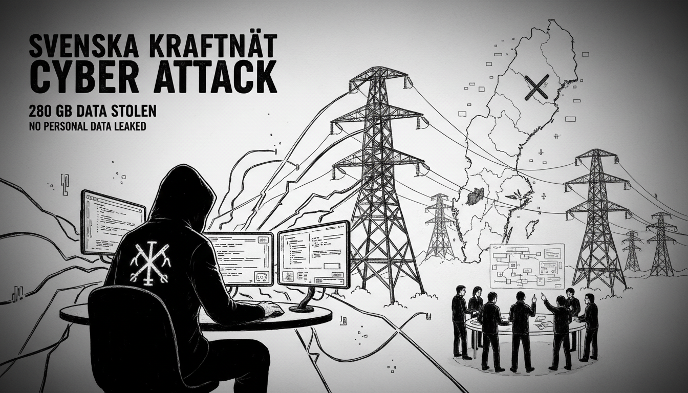 Swedish Grid Operator Investigates Major Data Breach