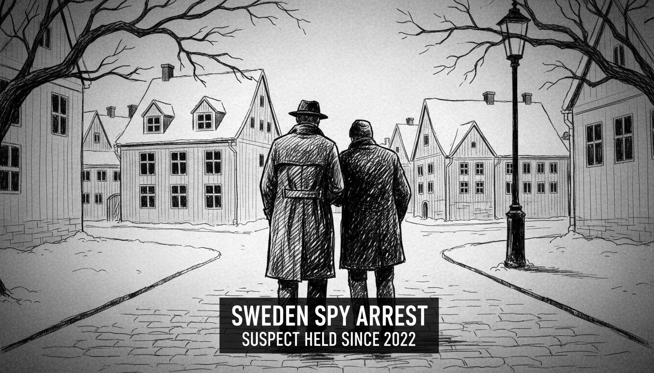 Sweden Spy Arrest: Suspect Held for Espionage Since 2022