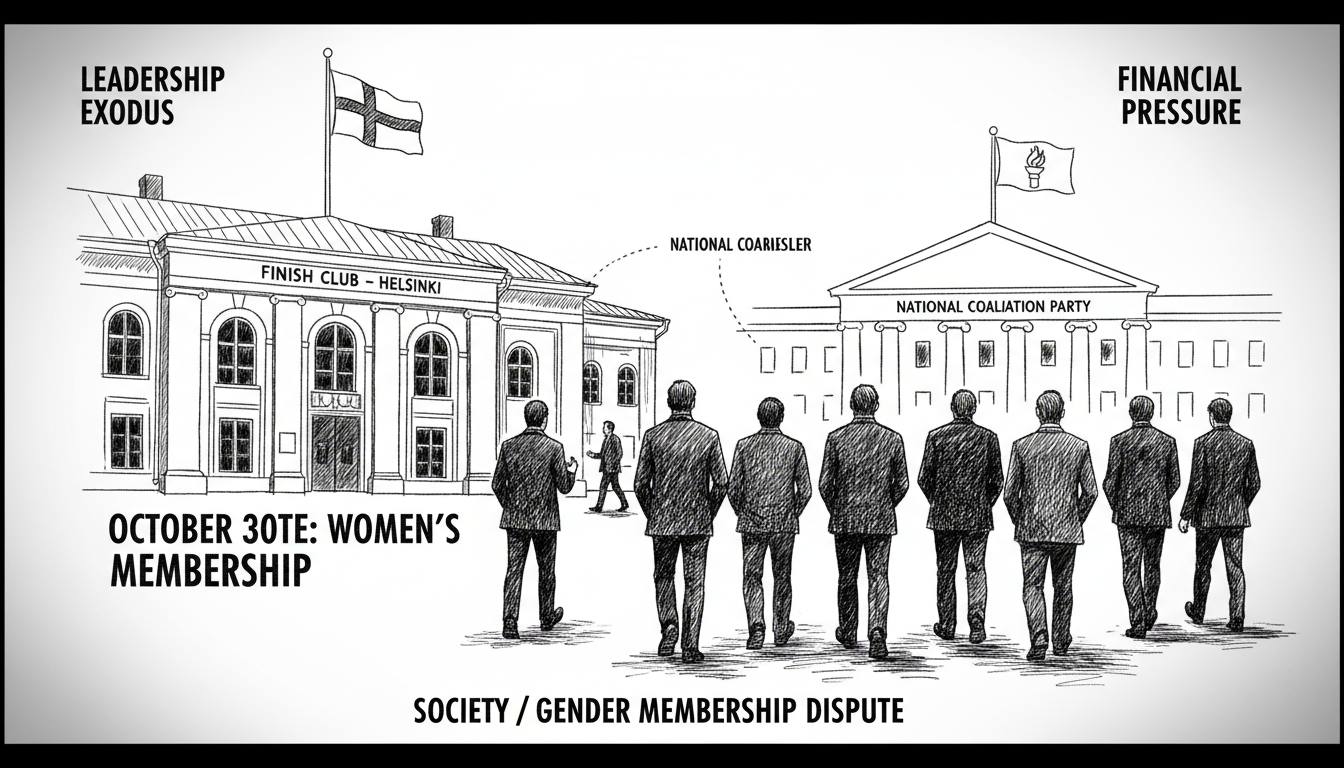 Finnish Club Faces Leadership Exodus Over Women's Membership Vote