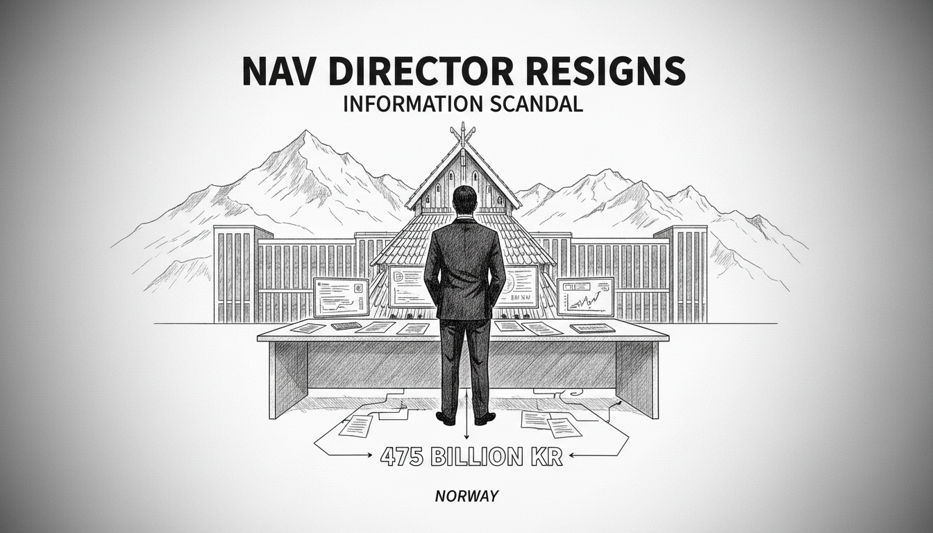 Norwegian Welfare Agency Director Resigns Over Information Scandal