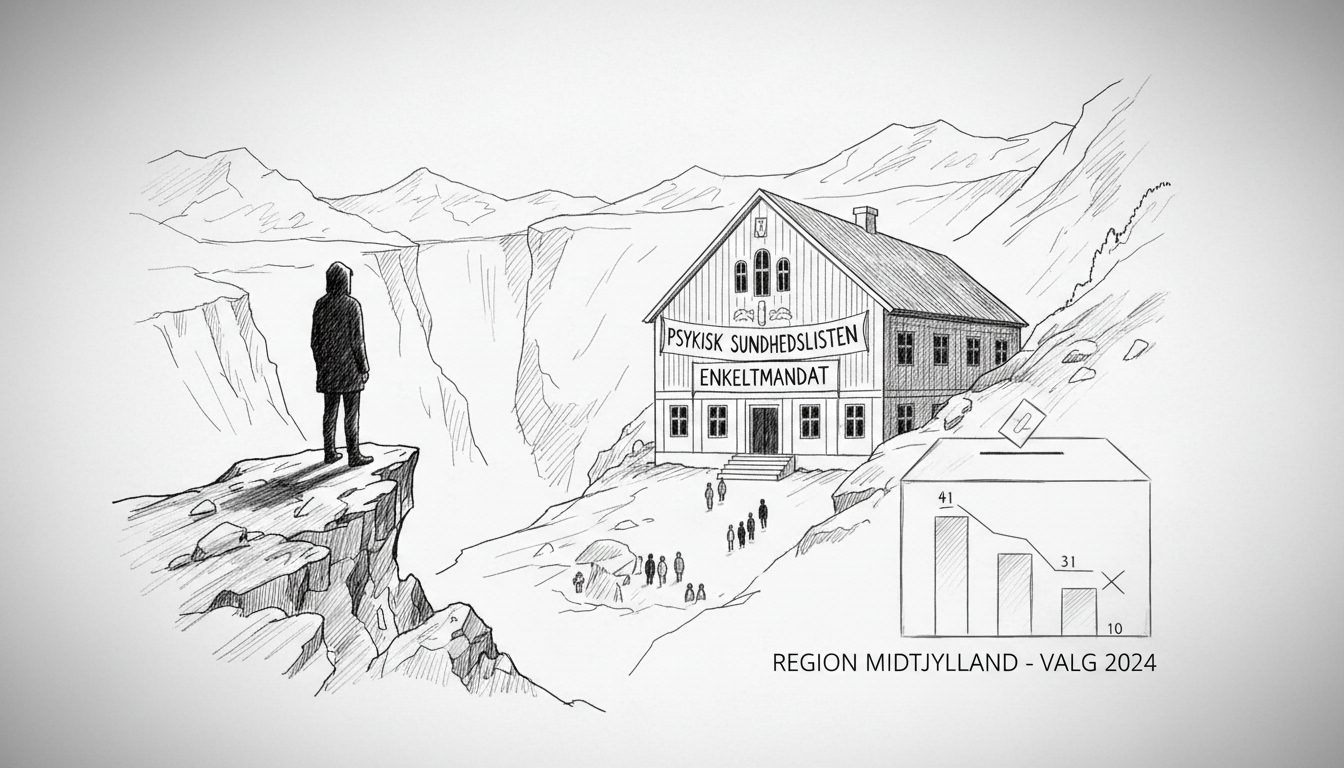 Mental Health List Retains Single Mandate in Central Denmark Region