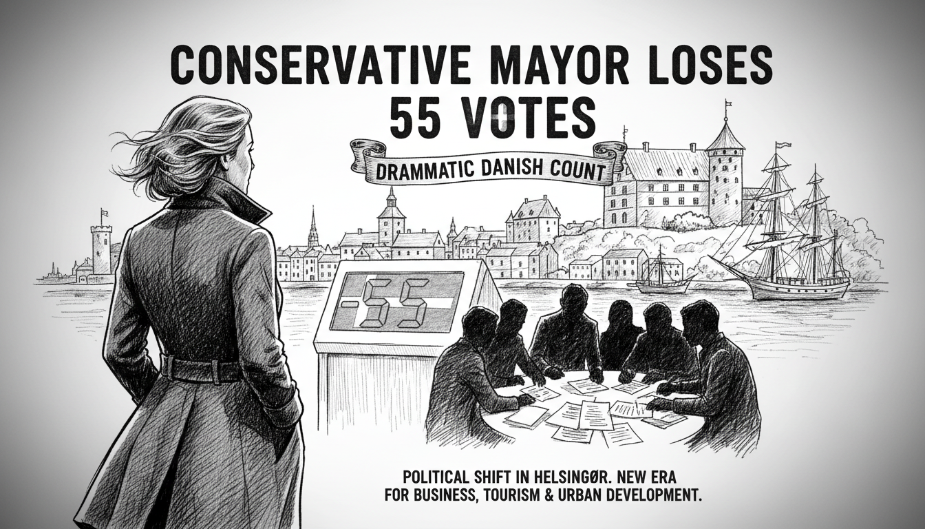 Conservative Mayor Loses Election by 55 Votes in Dramatic Danish Count