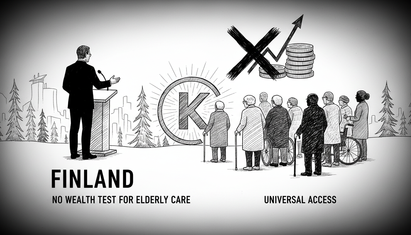 Finnish Minister Rejects Wealth-Based Elderly Care Fees Amid Reform Debate