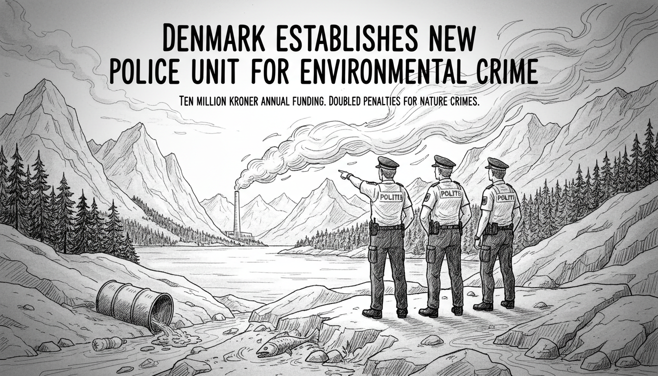 Denmark Establishes New Police Unit for Environmental Crime