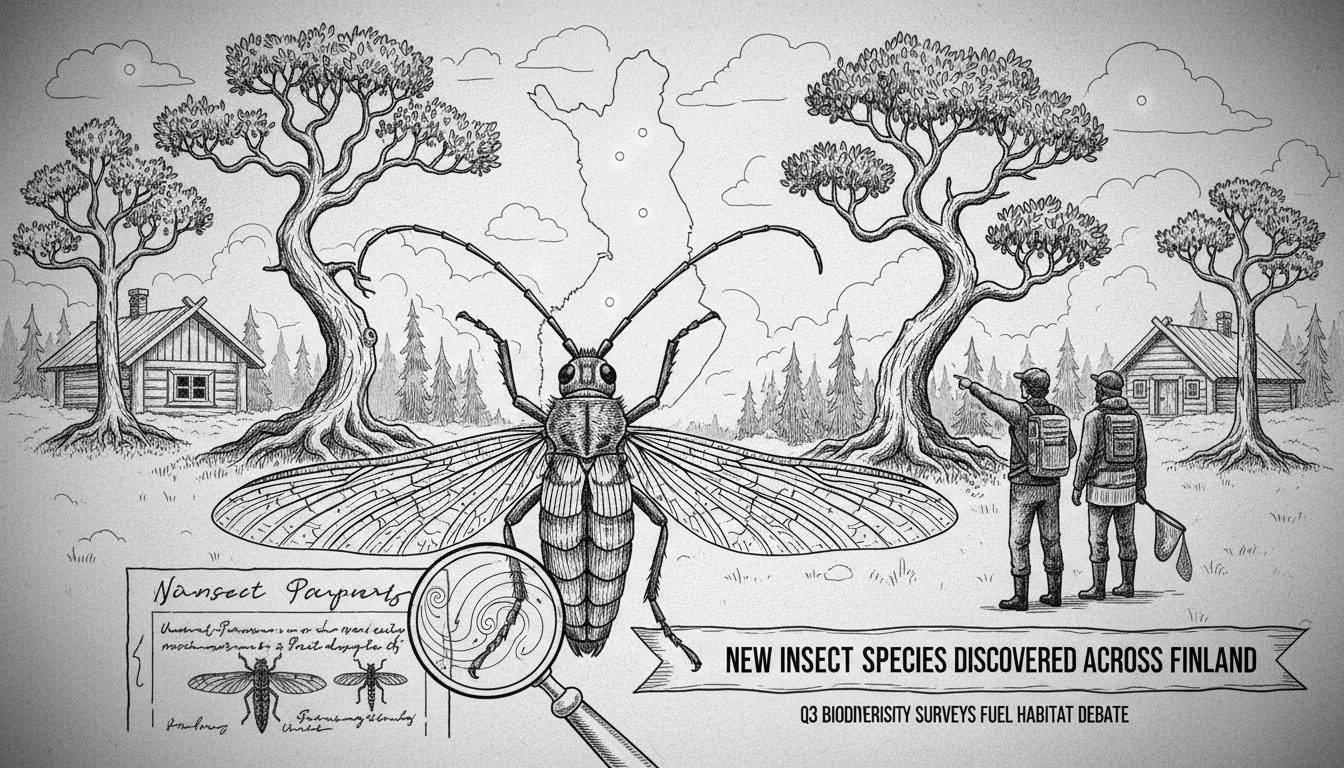 New Insect Species Discovered Across Finland in Third Quarter Surveys