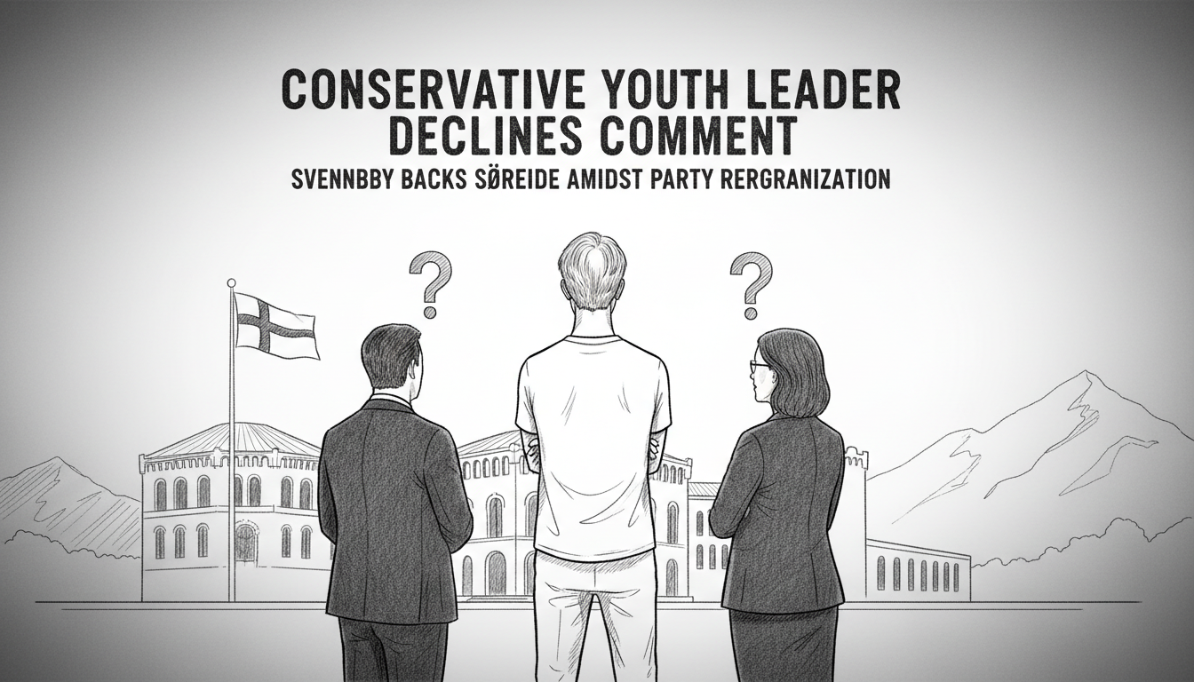 Conservative Youth Leader Declines to Comment on Leadership Challenge