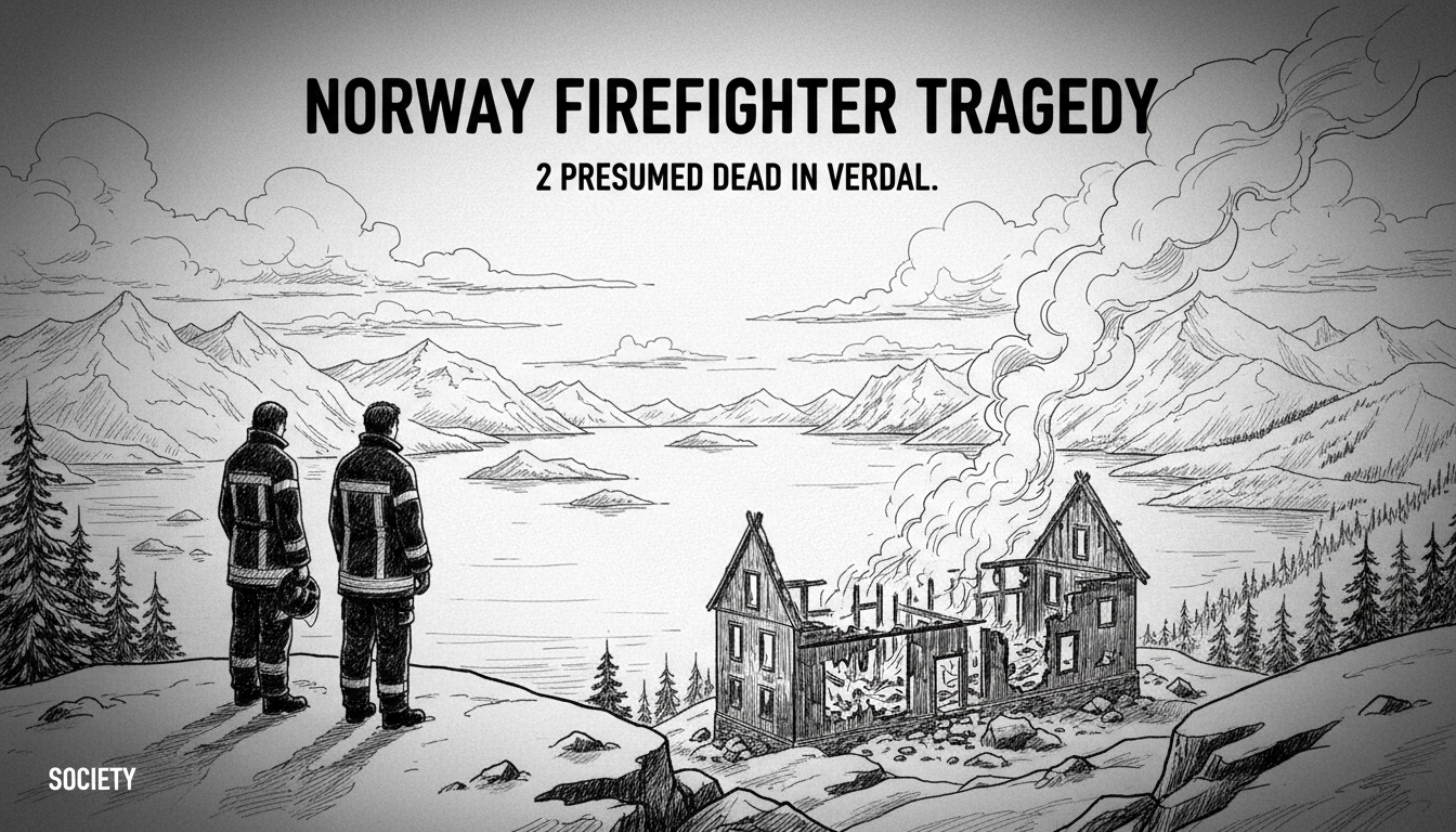 Norway Firefighter Tragedy: 2 Presumed Dead in Verdal