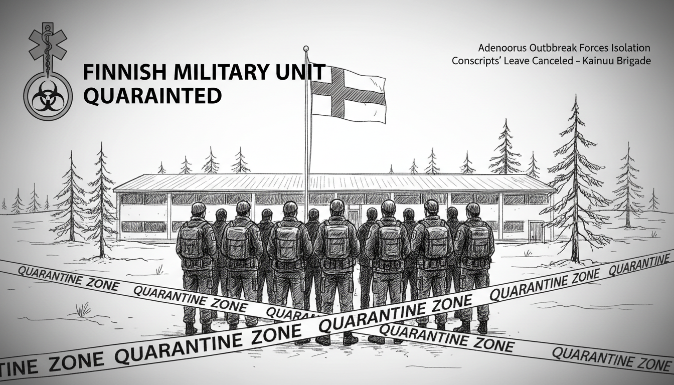 Finnish Military Unit Quarantined After Adenovirus Outbreak
