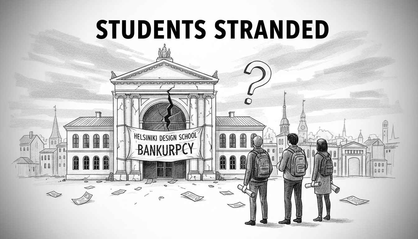 Helsinki Design School Bankruptcy Leaves Students Stranded
