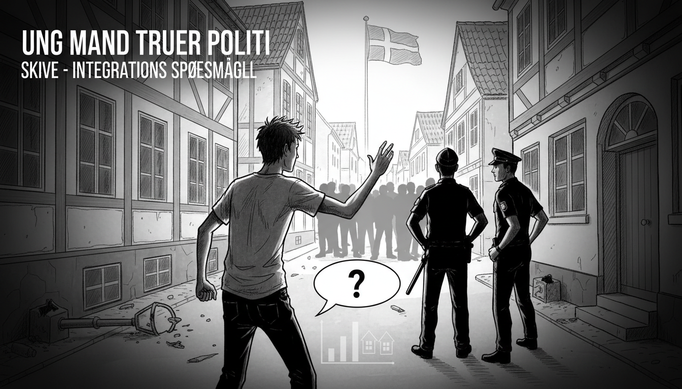 Young Man's Threats to Police in Skive Raise Broader Integration Questions