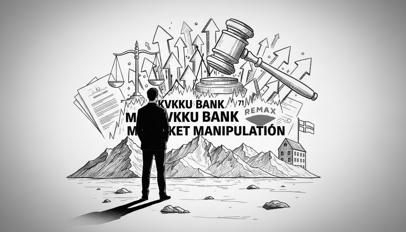 Remax Owner Charged With Market Manipulation in Iceland