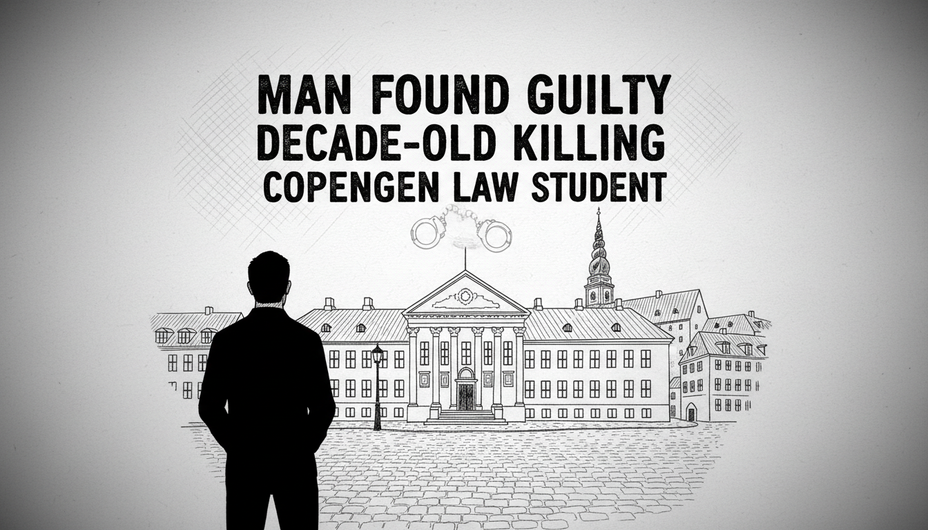 Man Found Guilty in Decade-Old Killing of Law Student in Copenhagen