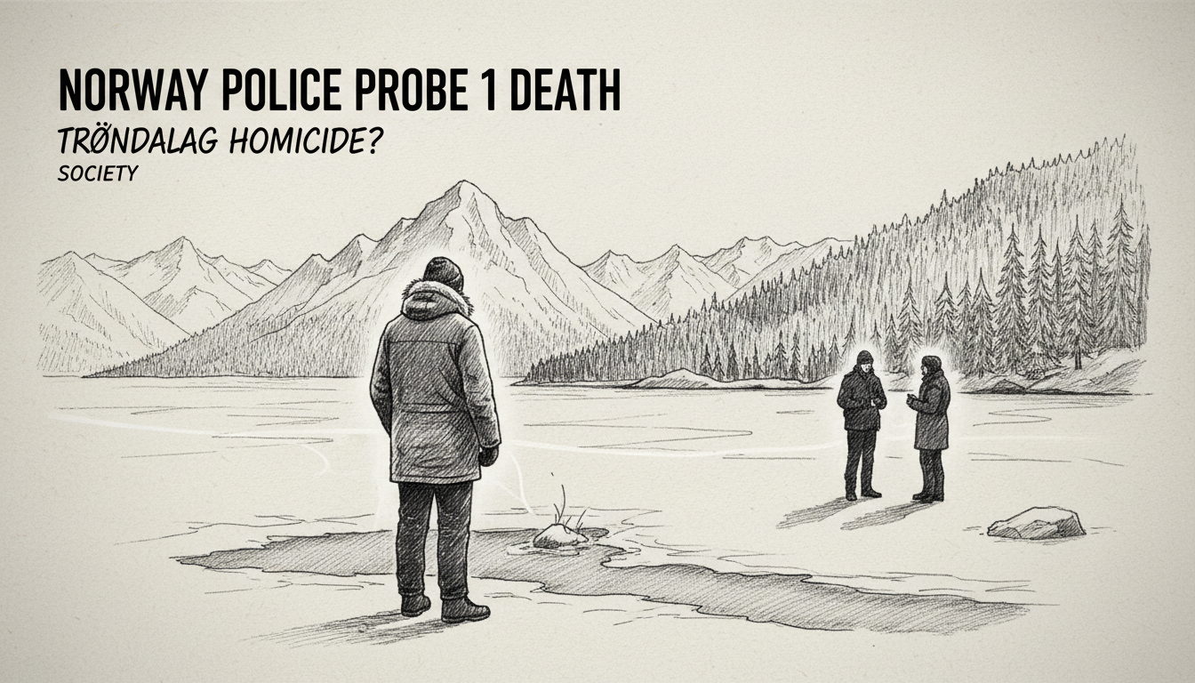 Norway Police Probe 1 Death in Trøndelag as Possible Homicide