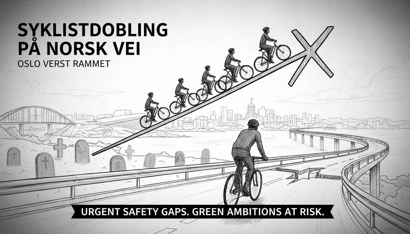 Sharp Increase in Cyclist Fatalities on Norwegian Roads