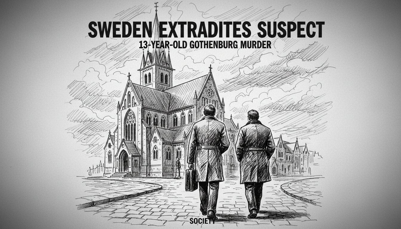 Sweden Extradites Suspect in 13-Year-Old Gothenburg Murder