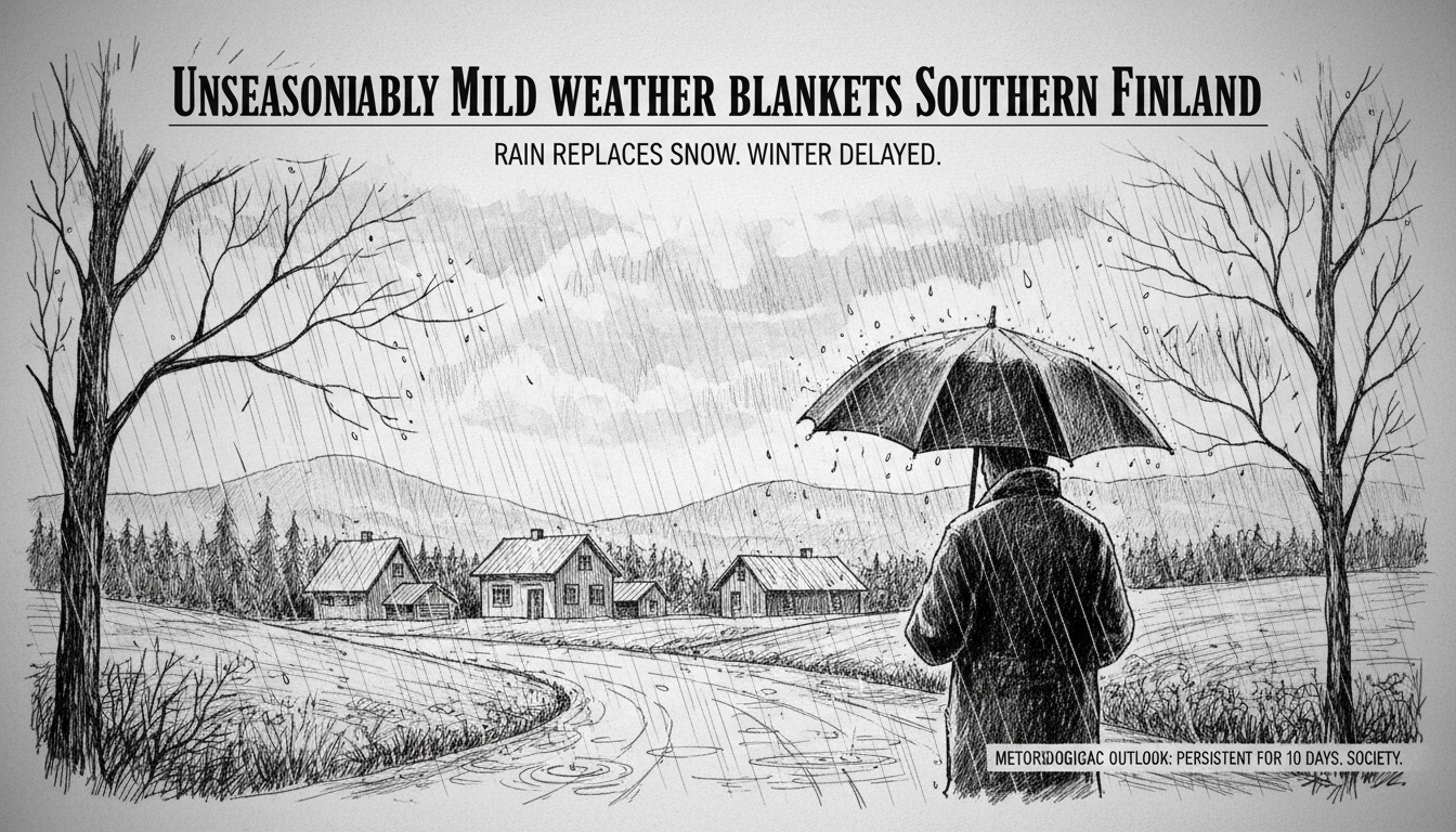 Unseasonably Mild Weather Blankets Southern Finland
