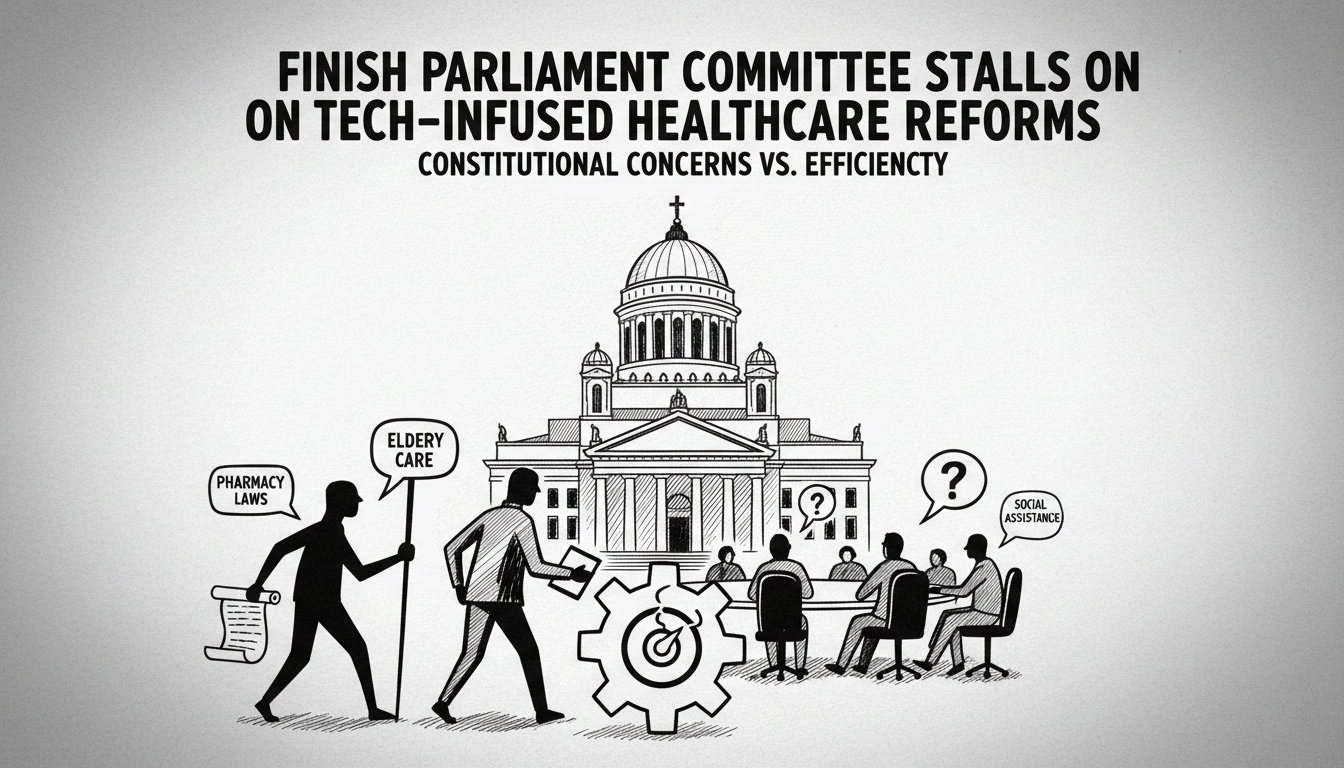Finnish Parliament Committee Stalls on Tech-Infused Healthcare Reforms
