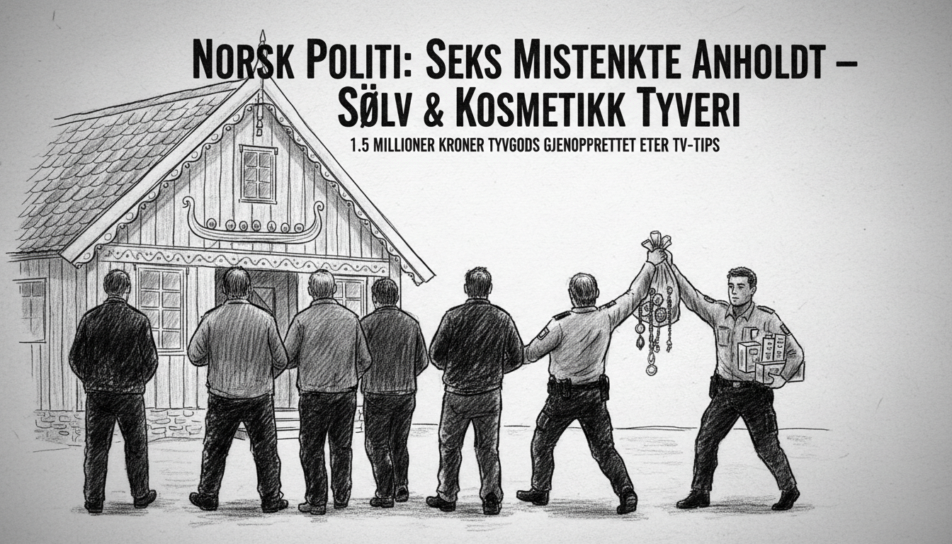 Six suspects linked to silver heist and cosmetics theft