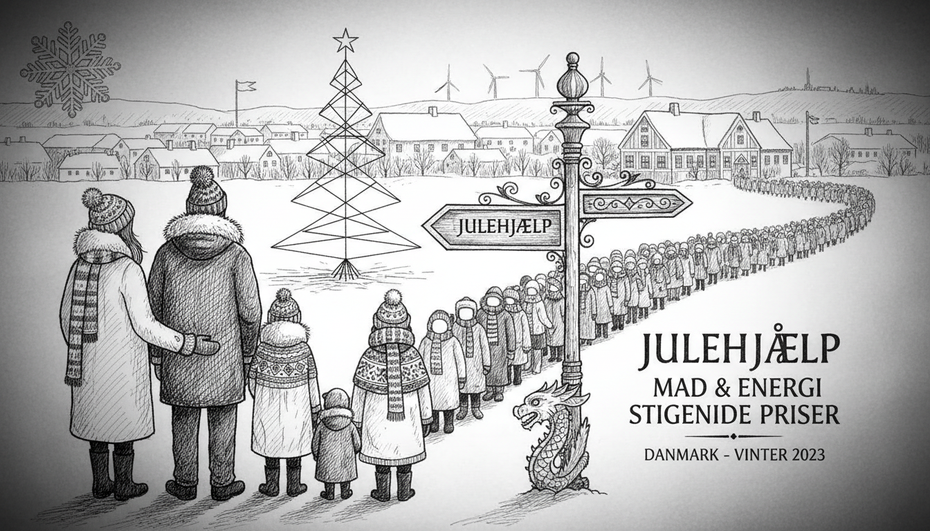 High Food and Energy Prices Drive Thousands of Danish Families to Seek Christmas Aid