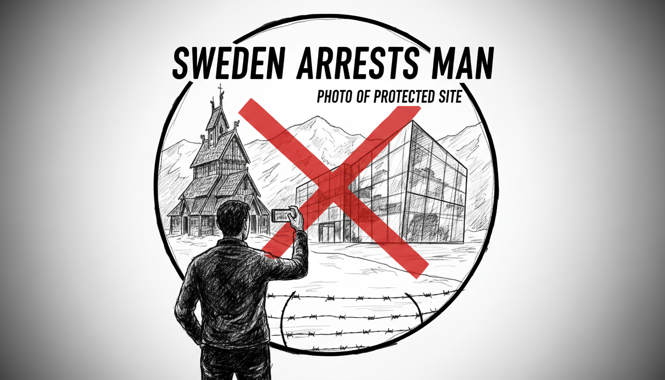 Sweden Arrests Man for Photo of Protected Site