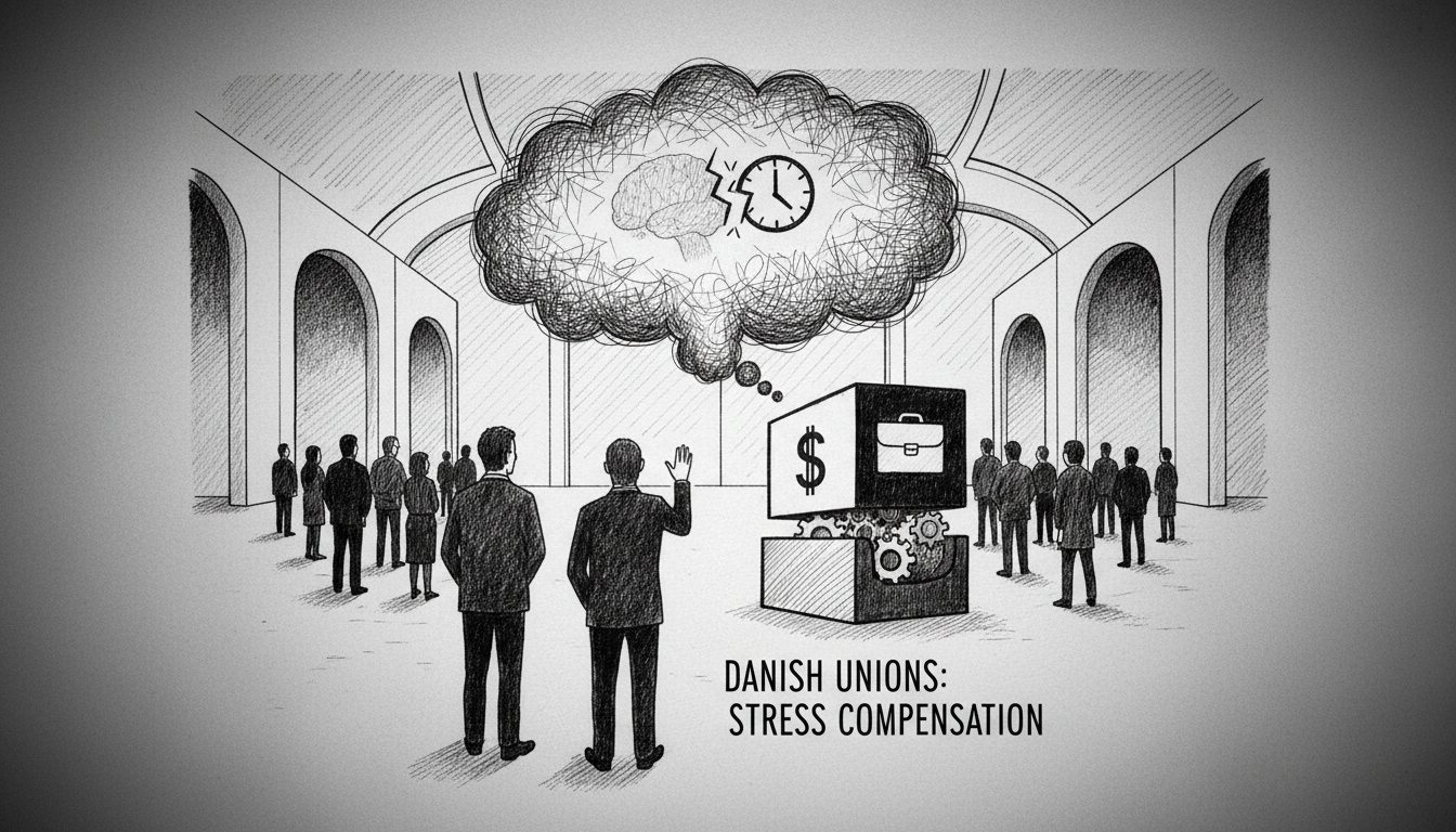 Danish Unions Demand Employer Payments for Work-Related Stress Cases