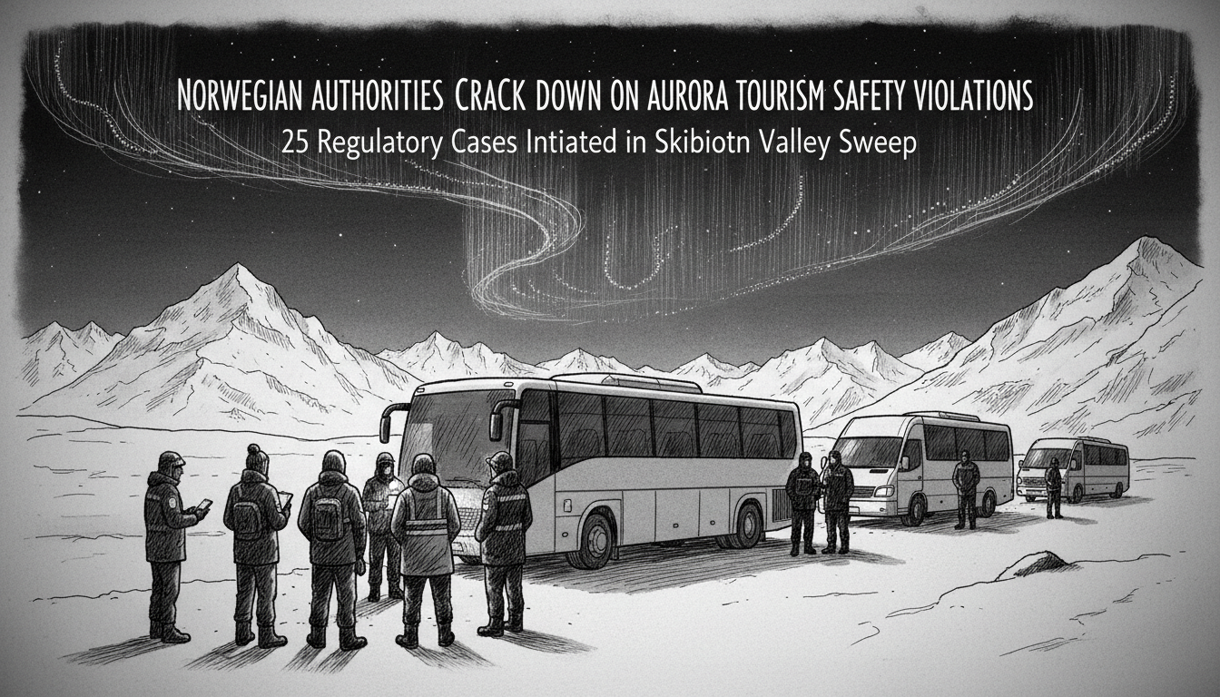 Norwegian Authorities Crack Down on Aurora Tourism Safety Violations