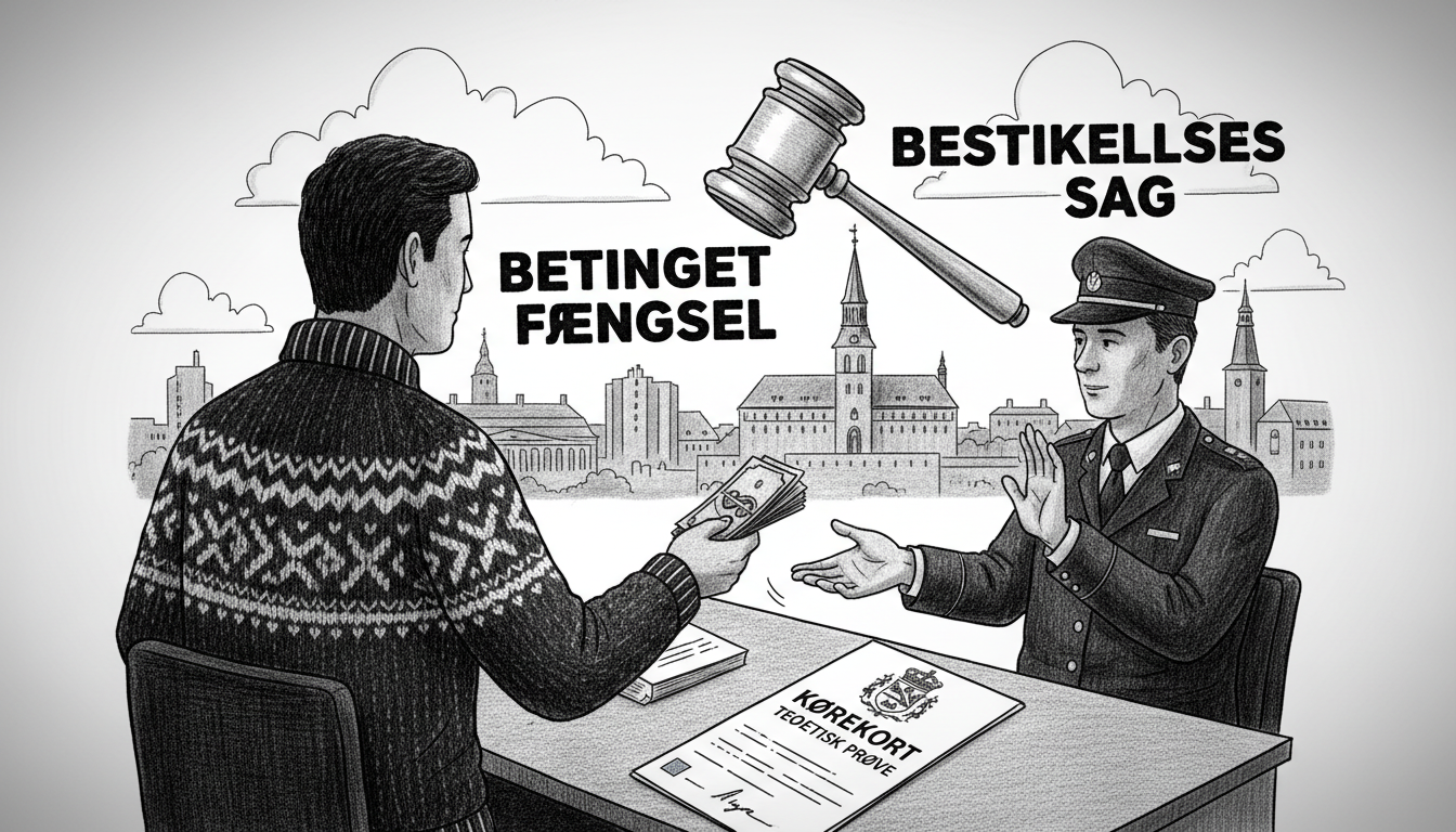 Driver's License Bribery Case Ends With Conditional Prison Sentence