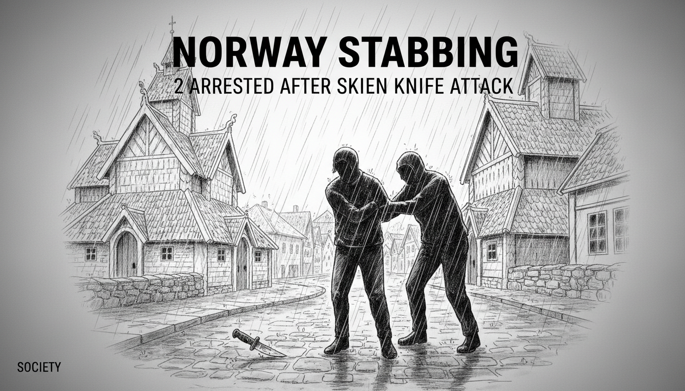 Norway Stabbing: 2 Arrested After Skien Knife Attack