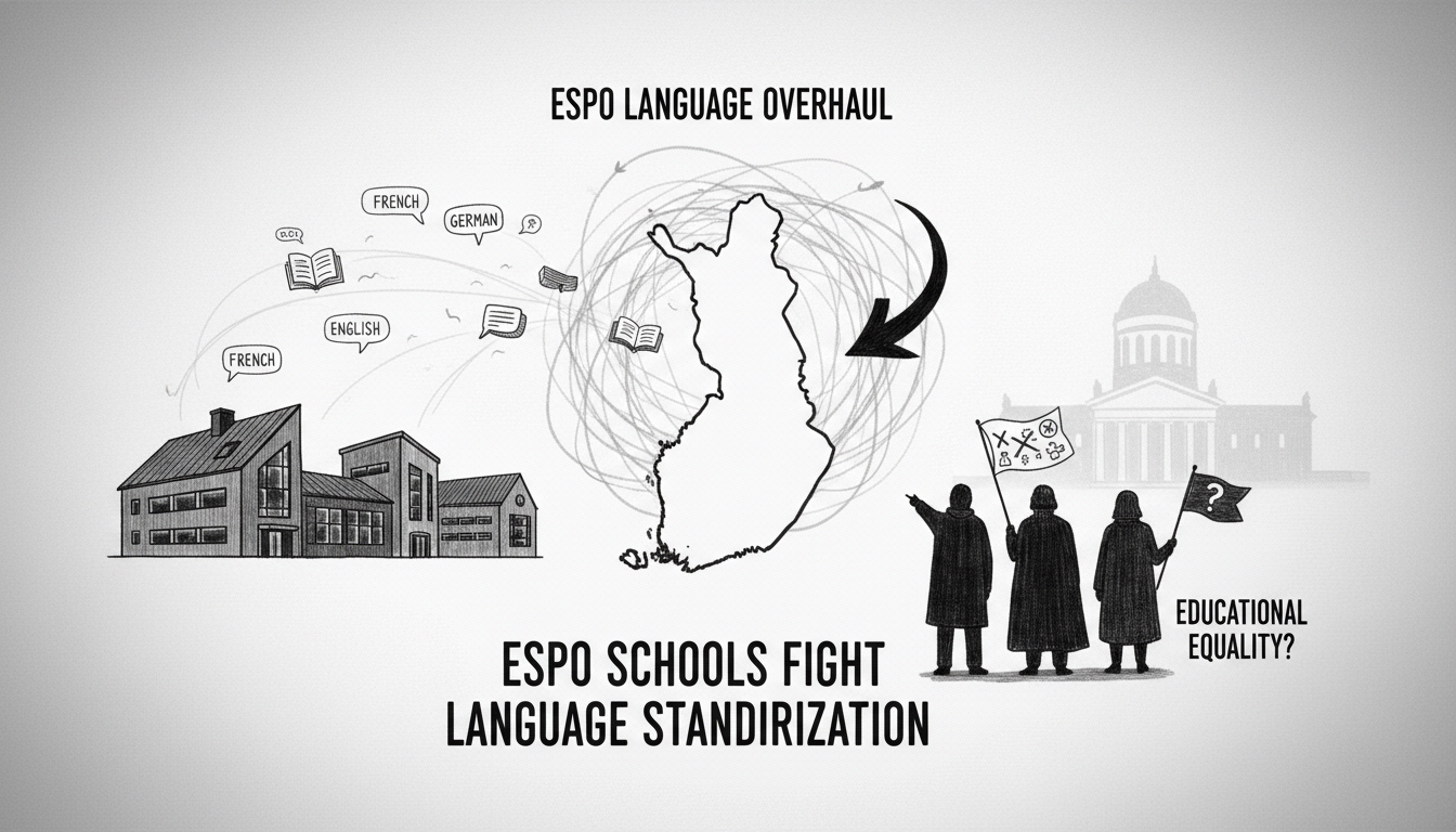 Espoo Plans Major Language Education Overhaul in Schools