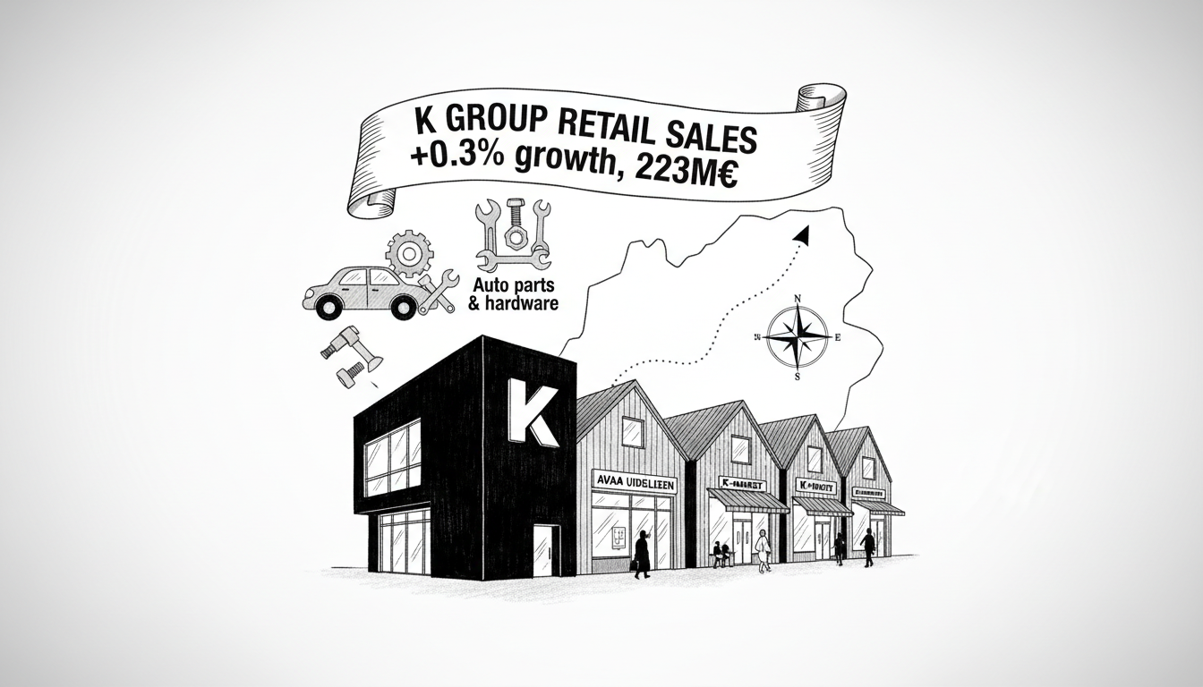 K Group Retail Sales Grow in Kymenlaakso Region