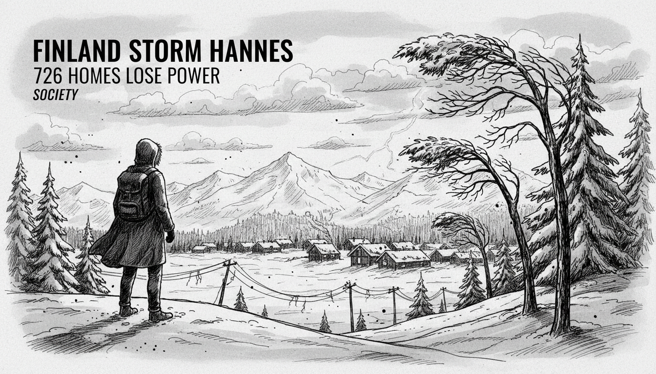 Finland Storm Hannes: 726 Homes Lose Power