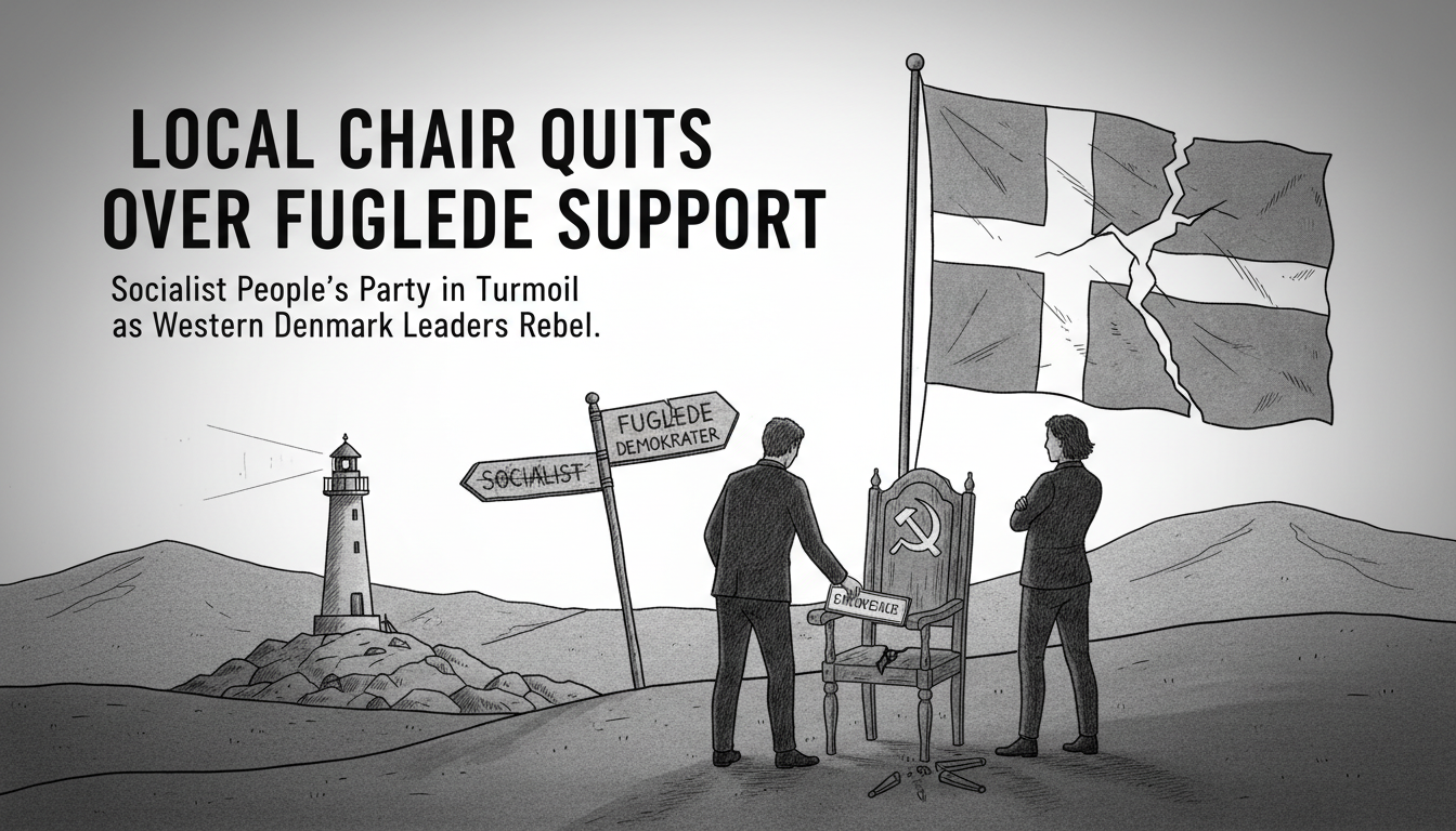 Local Chair Quits Socialist People's Party Over Fuglede Support