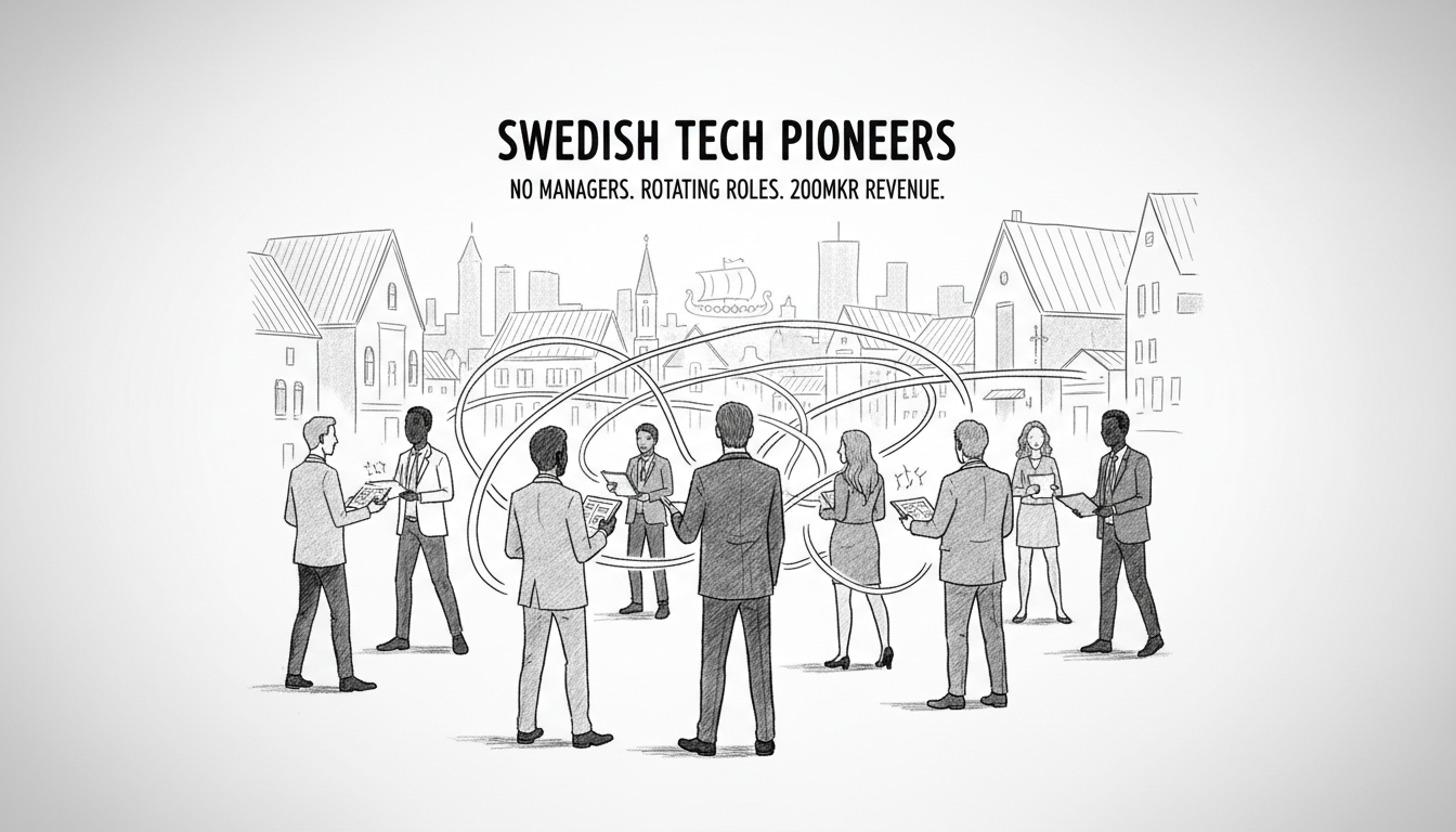 Swedish Tech Company Operates Without Managers
