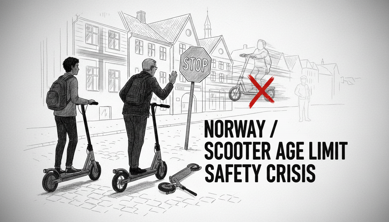 Norway Considers Raising Electric Scooter Age Limit Amid Safety Crisis