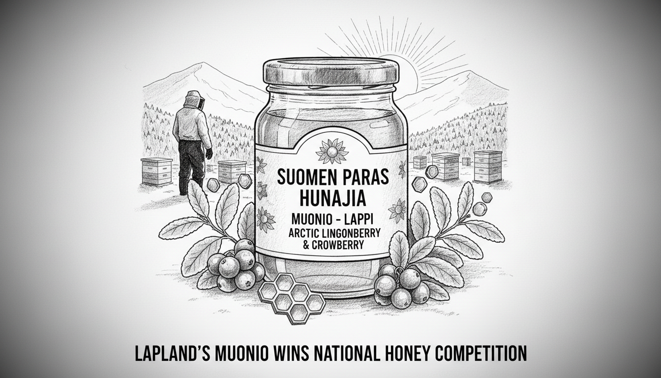 Finland's Best Honey Comes from Muonio in National Competition